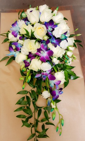Singapore and rose bridal Bouquet