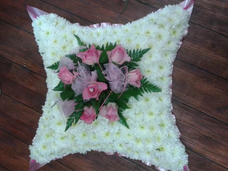 Funeral cushion