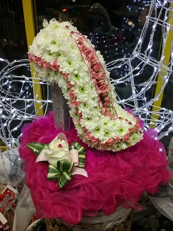 Floral Stiletto Shoe