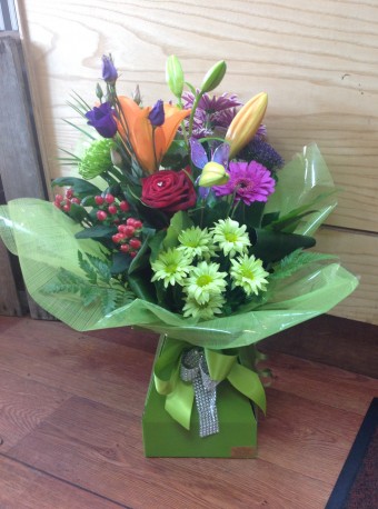 rich coloured floralbox