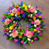 Vibrant wreath